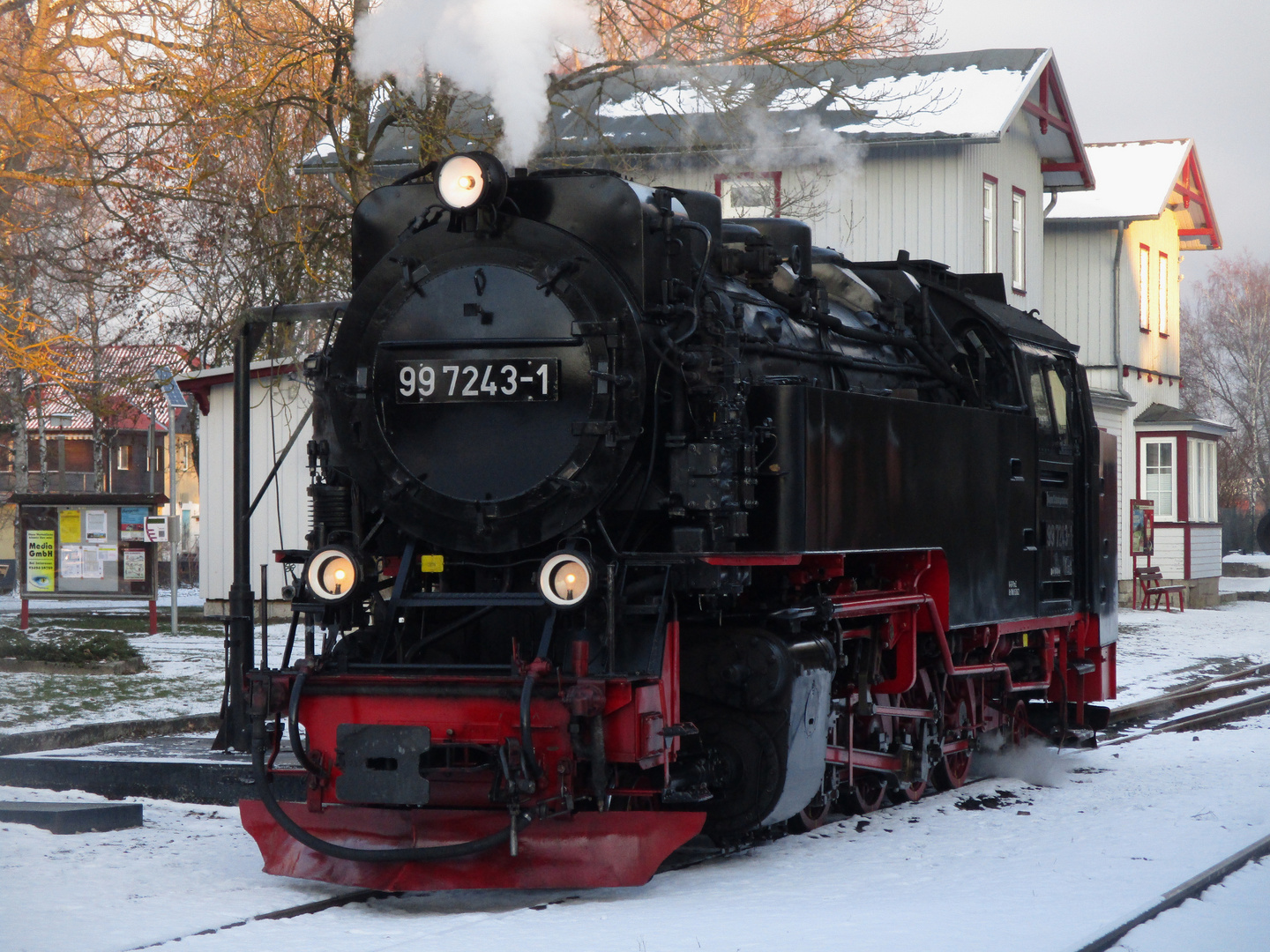 Winterausflug mit der Selketalbahn 4.