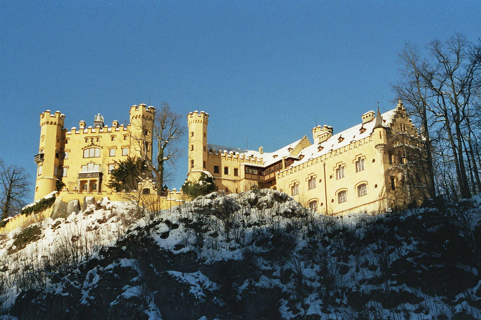 Winterausflug zum Schloss Hohenschwangau....