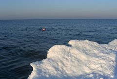 Winterbaden an der Ostsee