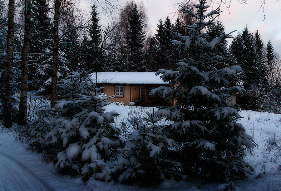 Winterbeginn in Schweden