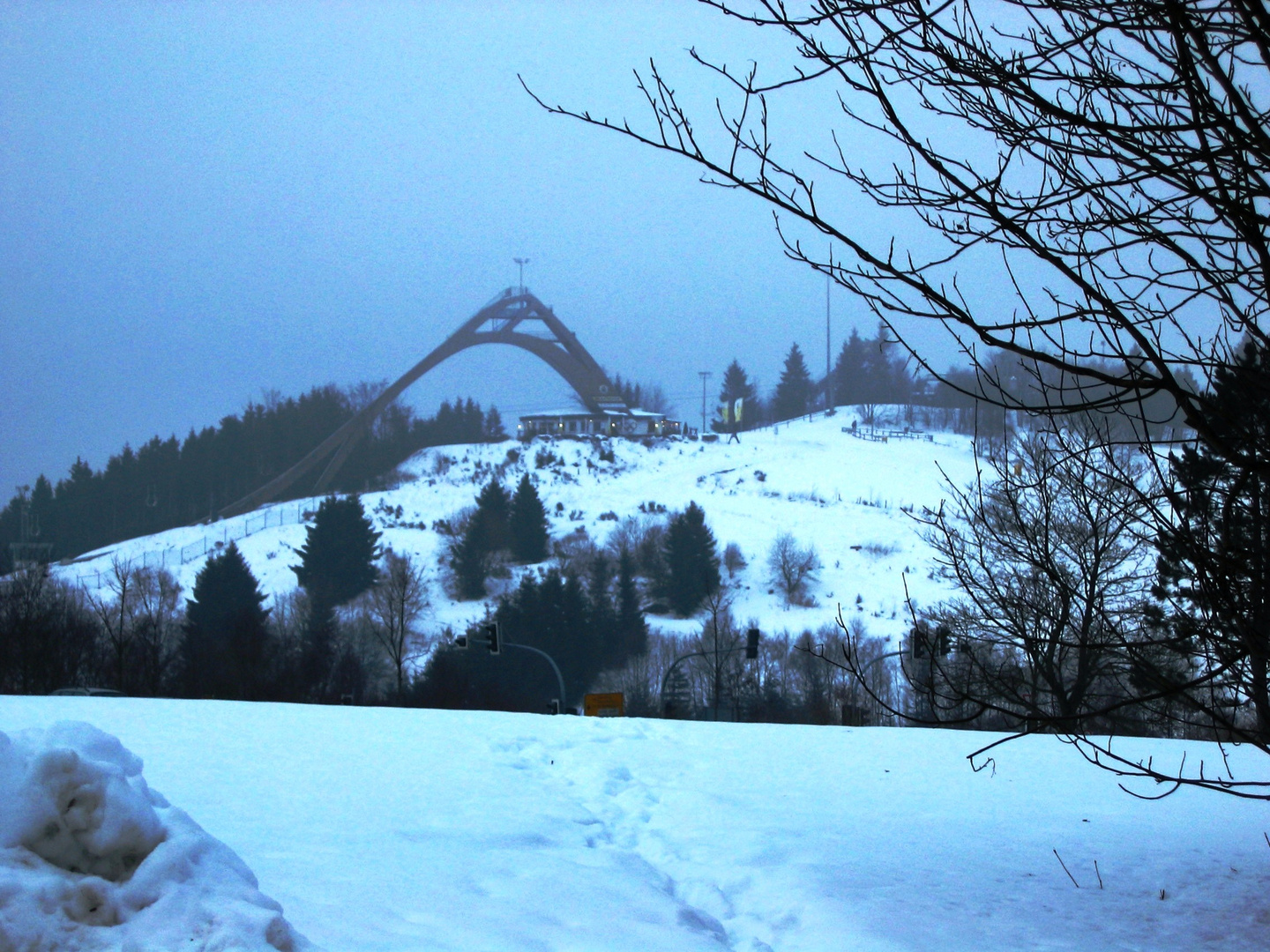Winterberg - Die St. Georg - Skisprungschanze in Altastenberg