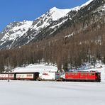 Winterbetrieb im Engadin 