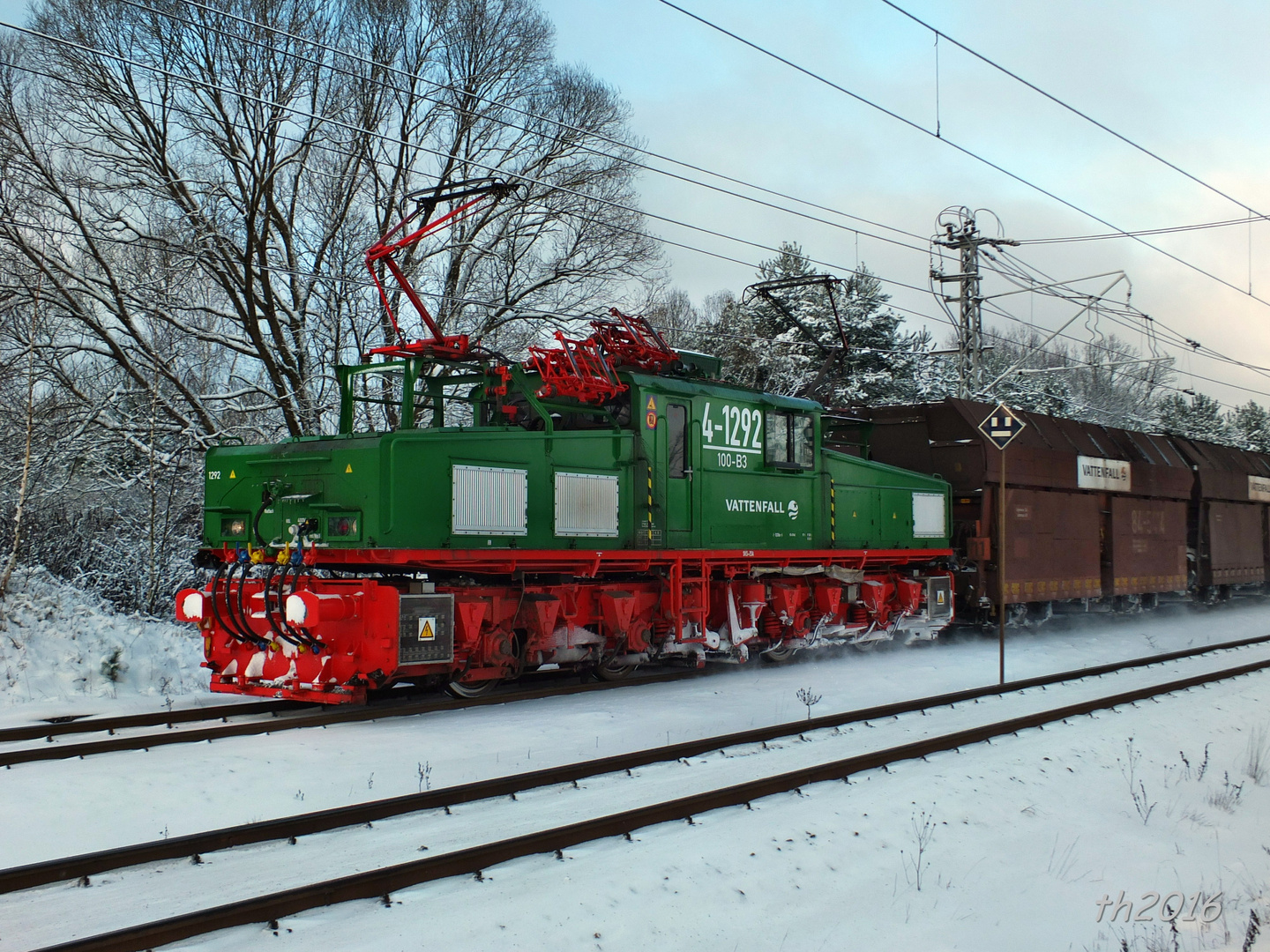 Winterbetrieb im Lausitzer Revier