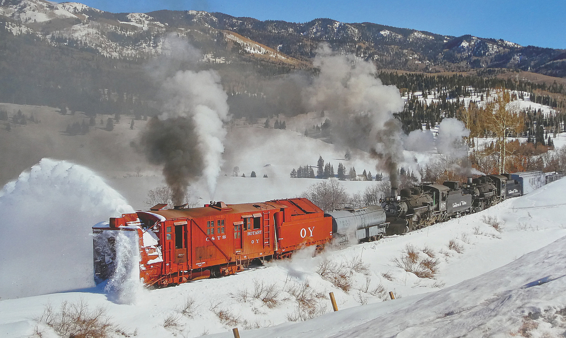 Winterbetrieb in den USA