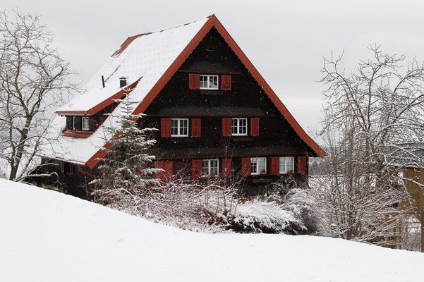 Winterbild aus dem schönen Vorarlberg 