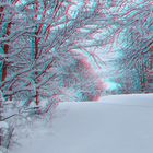 Winterbild gefällig? ;-) (3D-Anaglyphe)