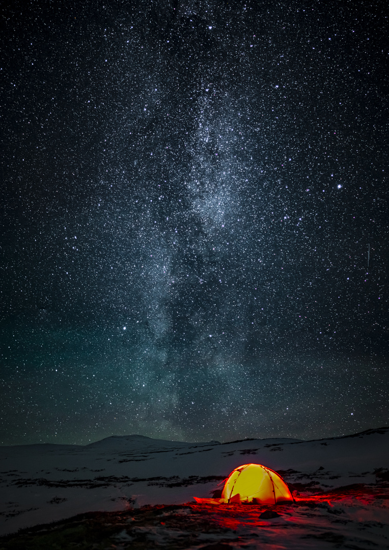 Winterbiwak in der Rondane