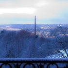 Winterblick auf die Stadt