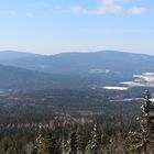 Winterblick im Fichtelgebirge