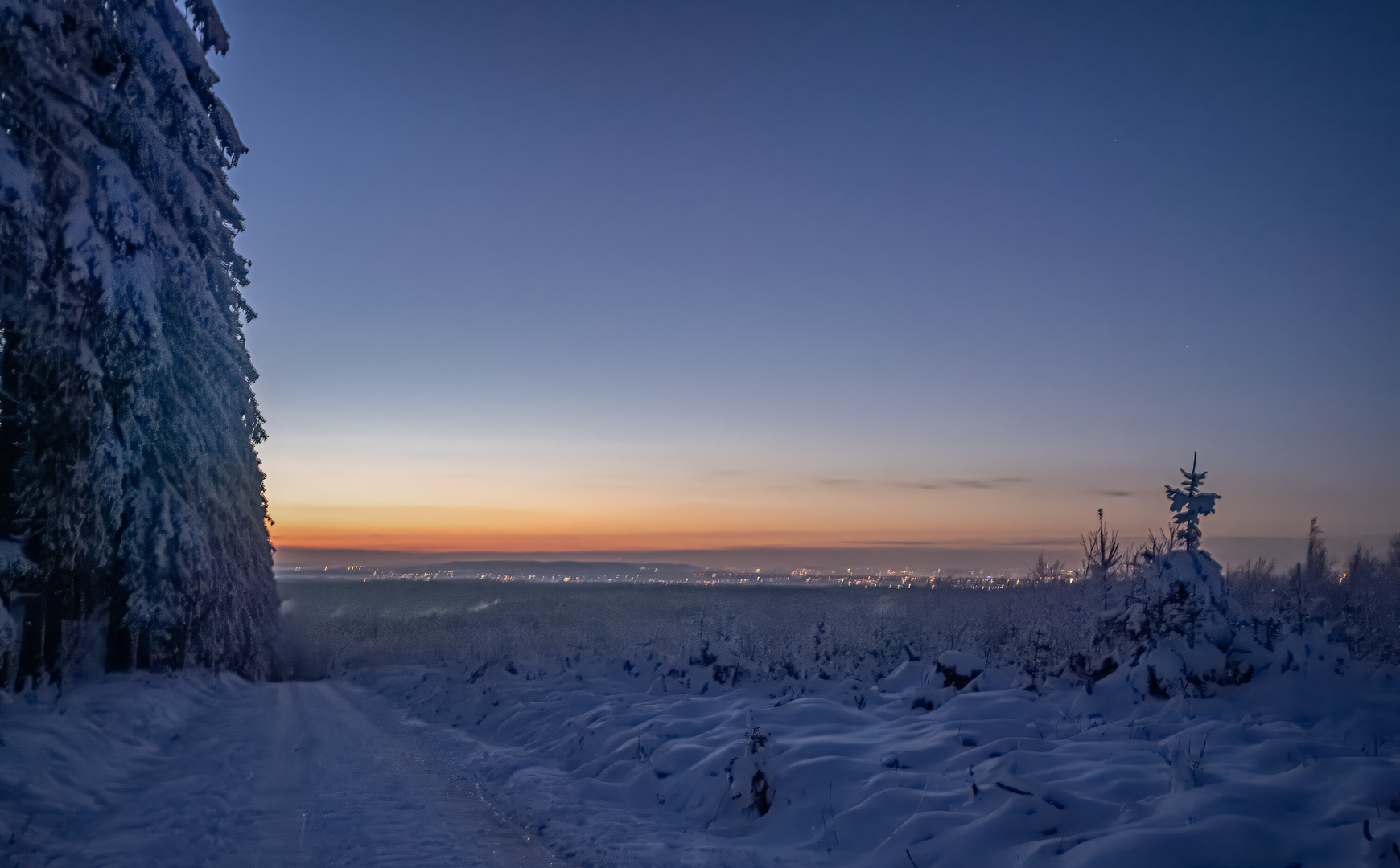 Winterblick Raffelsbrand Richtung NNW