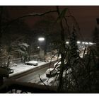 Winterblick vom Balkon