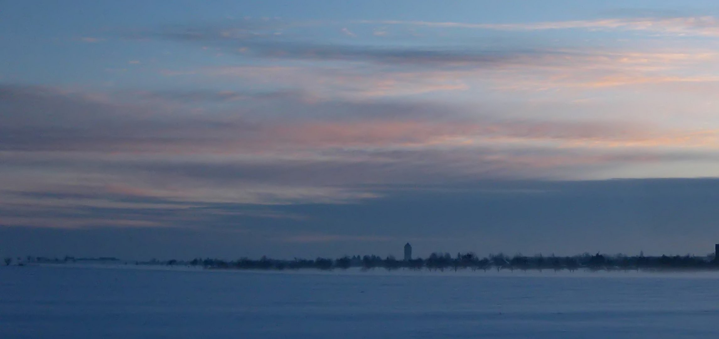 Winterbodennebel