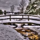 Winterbrücke über Büsenbach