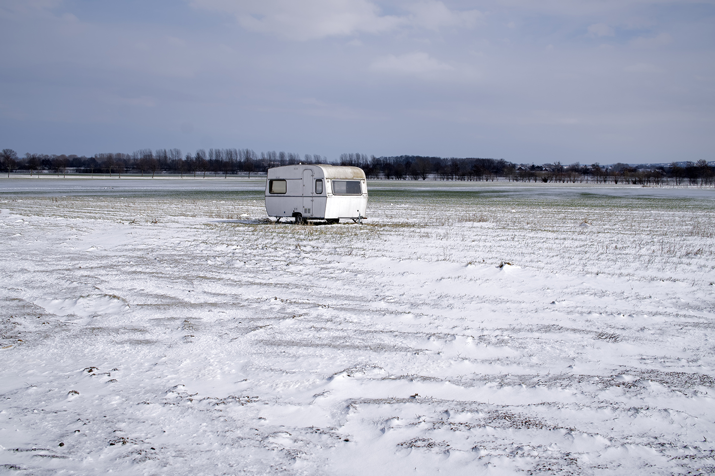 Wintercamping macht einsam