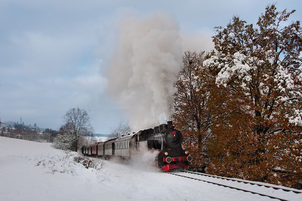 Winterdampf am Hoofer Berg