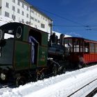 Winterdampf auf die Rigi