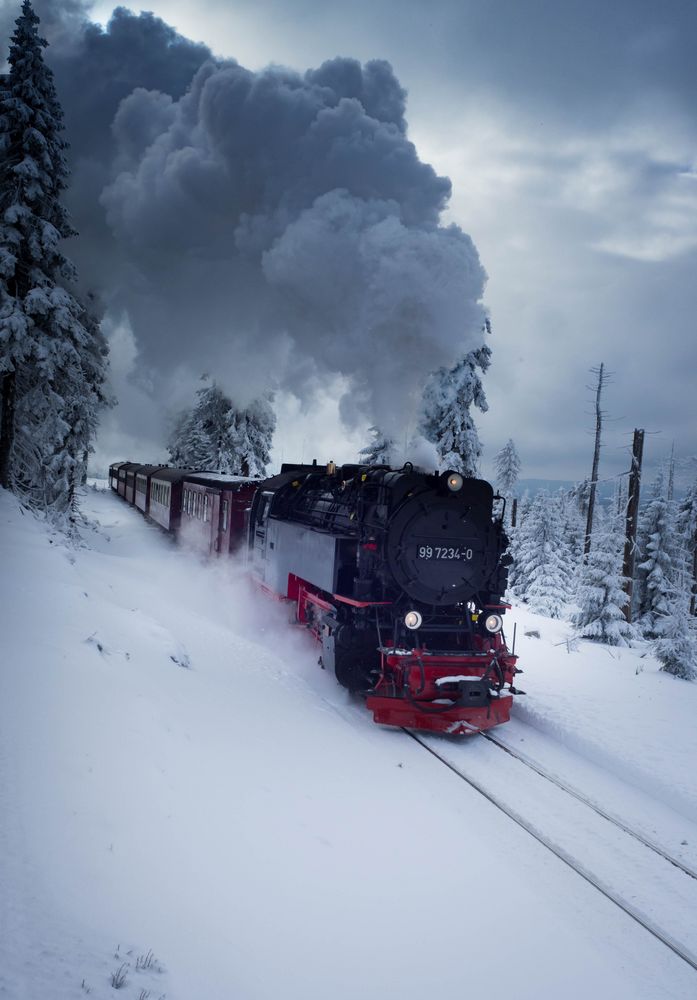 Winterdampf - Brockenbahn #1