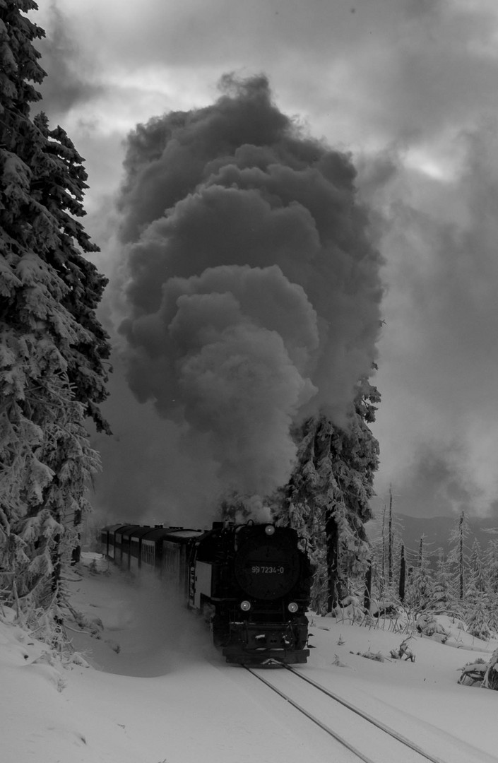 Winterdampf - Brockenbahn #2