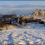 Winterdampf im Böhmerwald - I