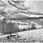 Winterdampf im Erzgebirge XI