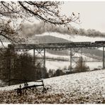 Winterdampf im Erzgebirge XII