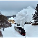 Winterdampf im Erzgebirge XXVII