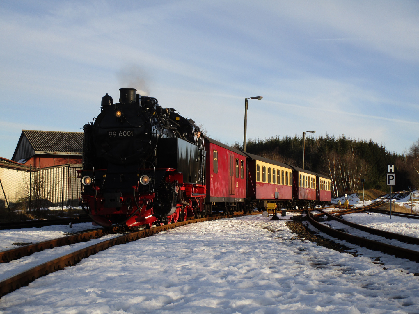 Winterdampf im Harz