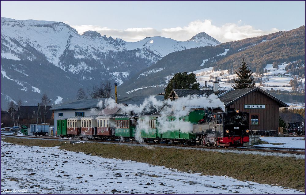 Winterdampf im Lungau IV