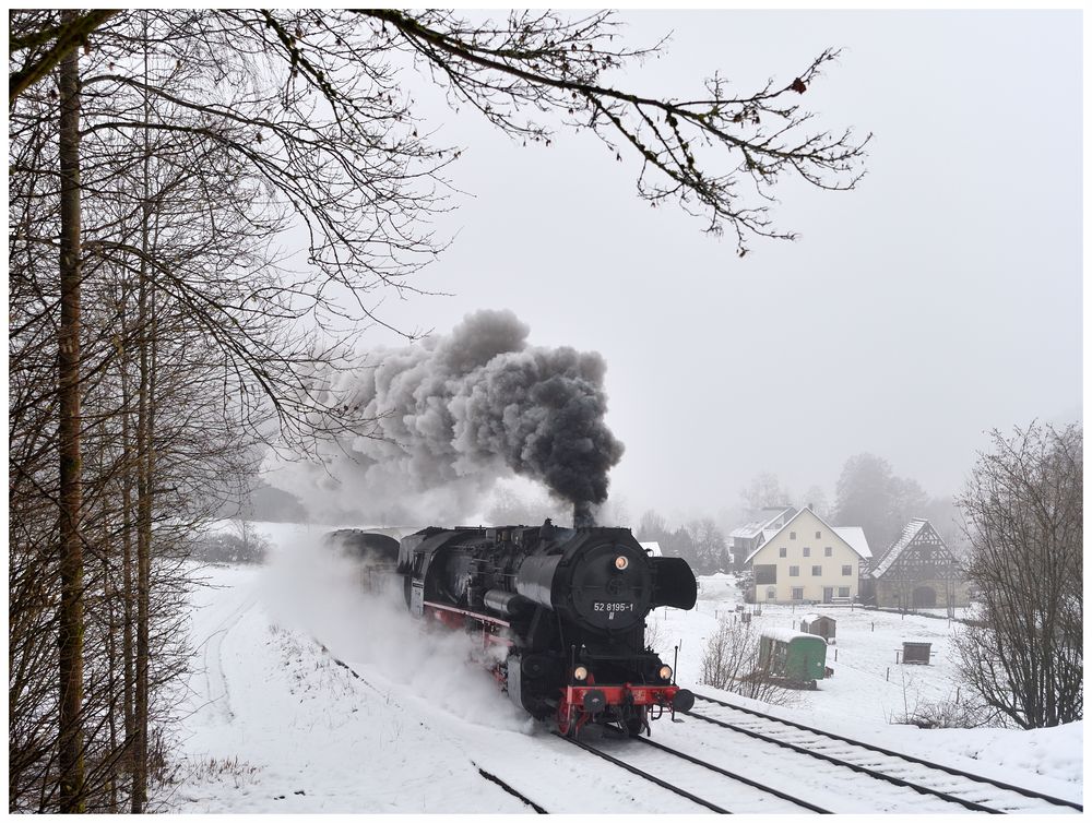 Winterdampf in Deutschland LI