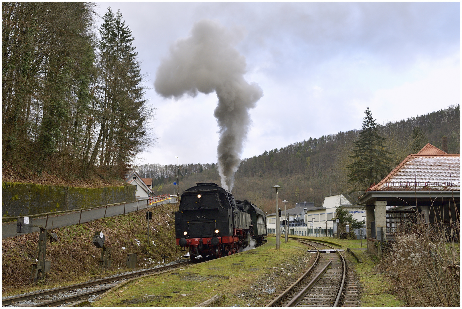 Winterdampf in Deutschland LXI