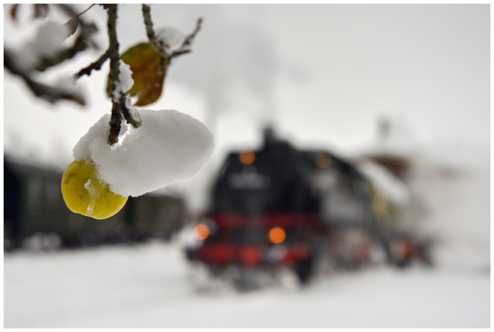 Winterdampf in Deutschland VIII