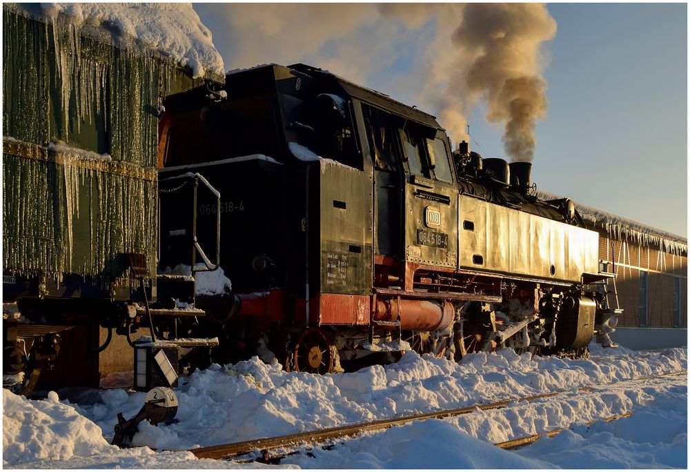 Winterdampf in Deutschland XIV