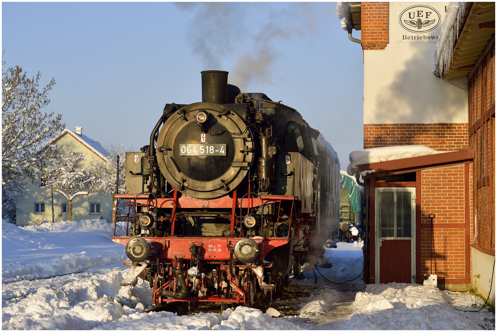 Winterdampf in Deutschland XIX