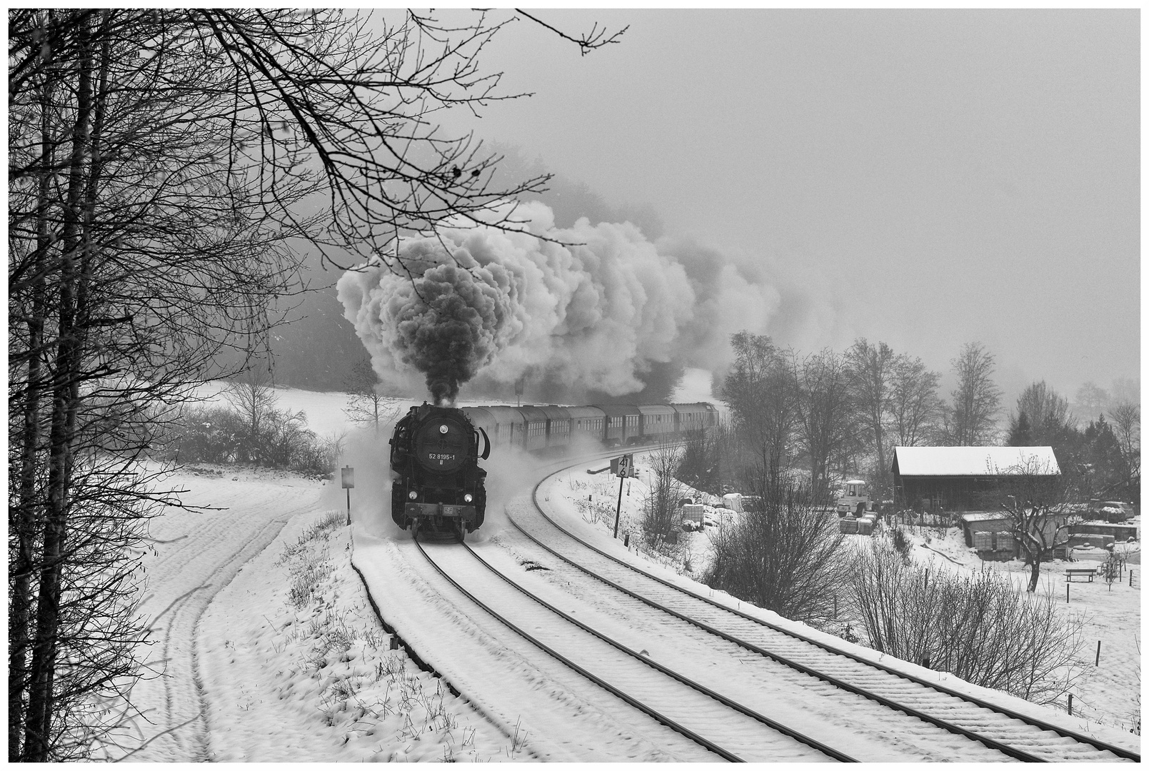 Winterdampf in Deutschland XLVIII