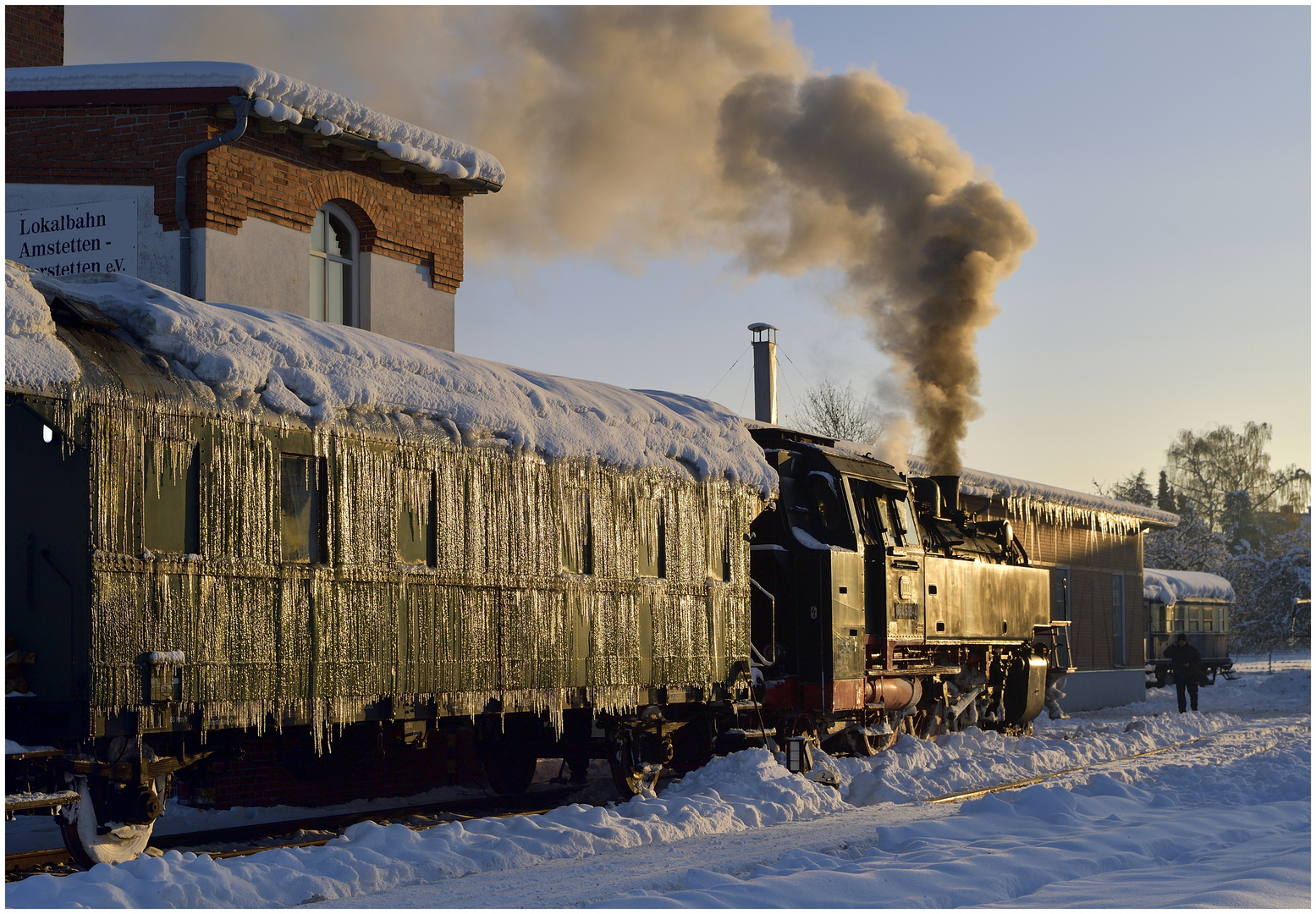 Winterdampf in Deutschland XV