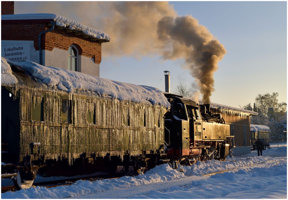 Winterdampf in Deutschland XV