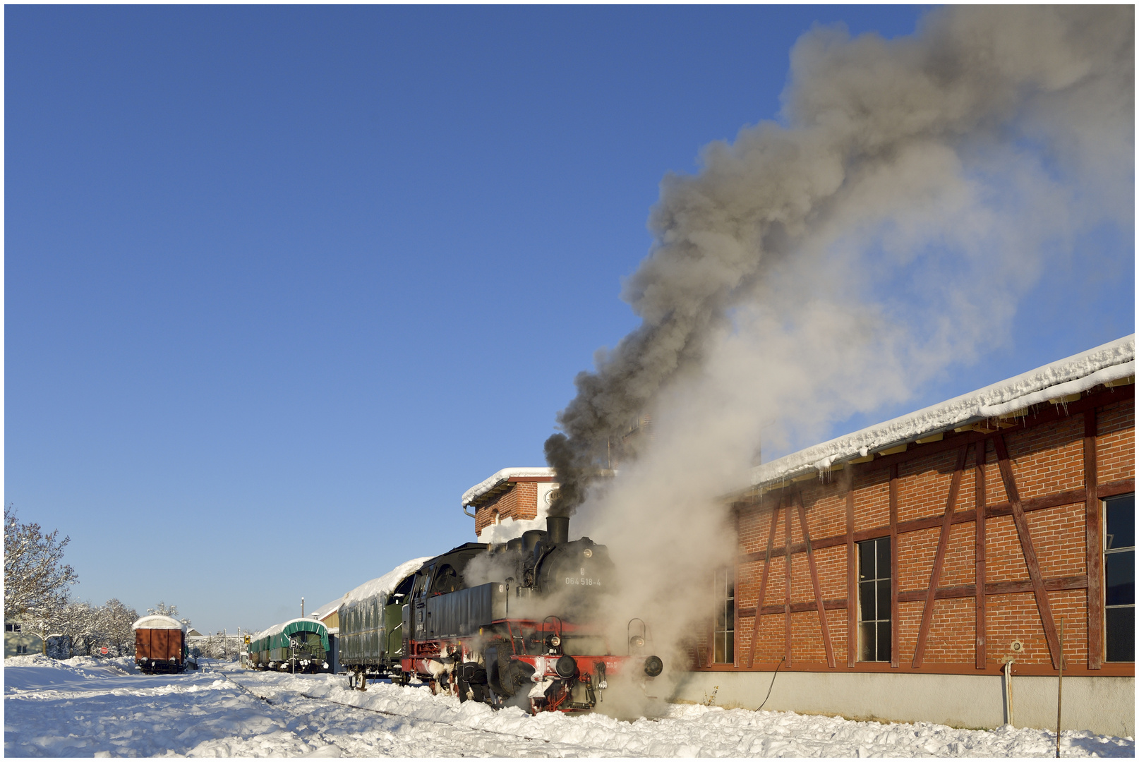 Winterdampf in Deutschland XXIX