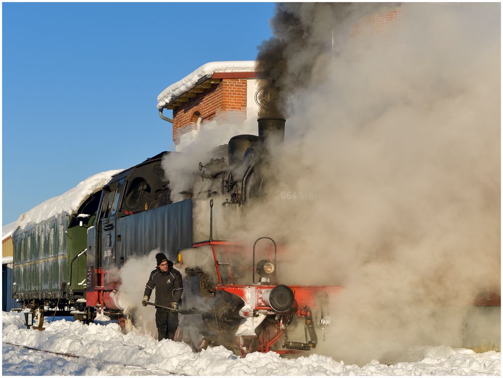 Winterdampf in Deutschland XXX