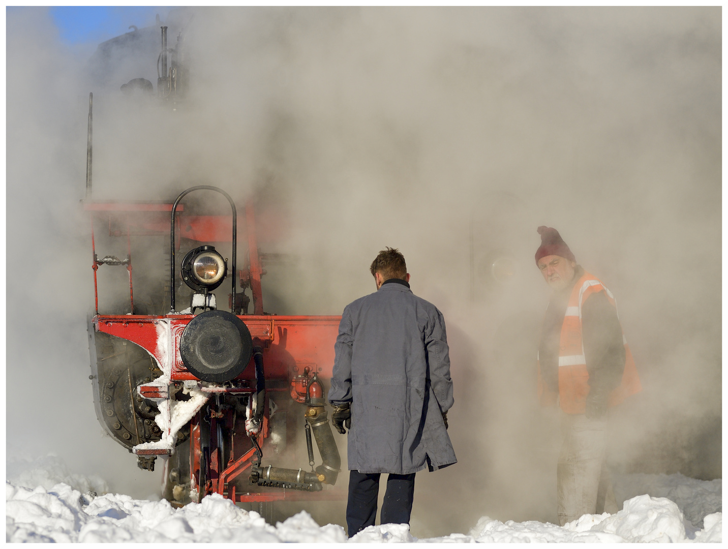 Winterdampf in Deutschland XXXII