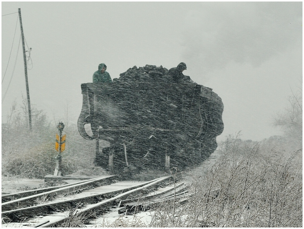 Winterdampf in Nordchina - Fuxin V