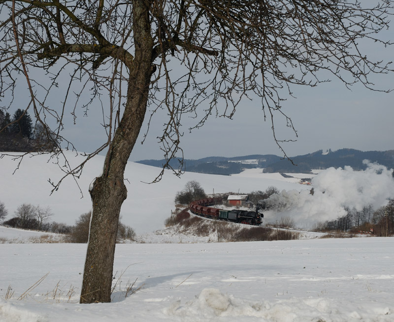 Winterdampf um Klatovy Nr. 7