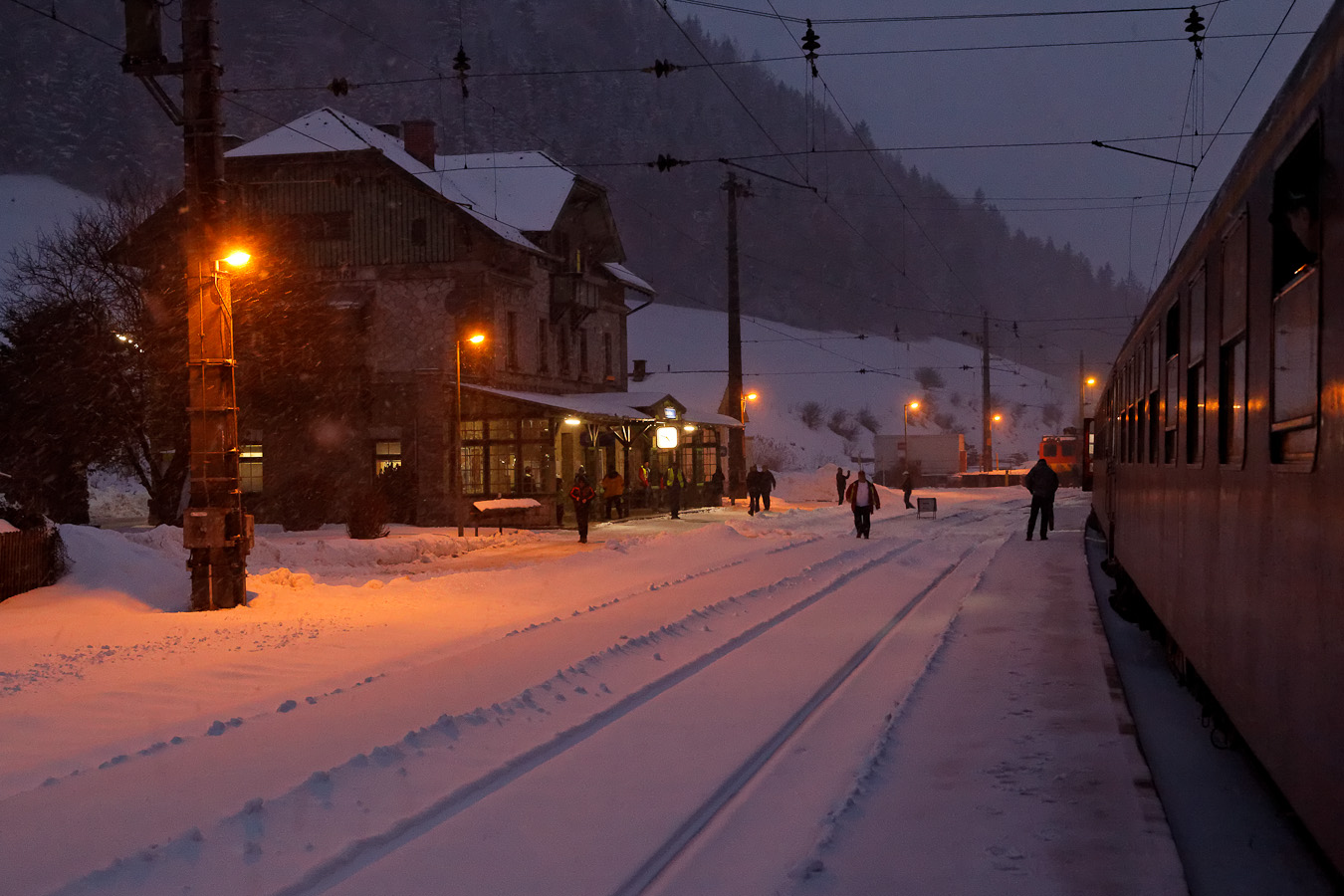 Winterdampffahrt durch's Gesäuse 8