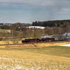 Winterdampfreise durch Franken und die Oberpfalz