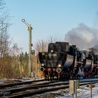 Winterdampfreise durch Franken und die Oberpfalz