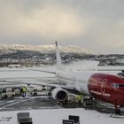 Winterdienst auf dem Flughafen Trondheim