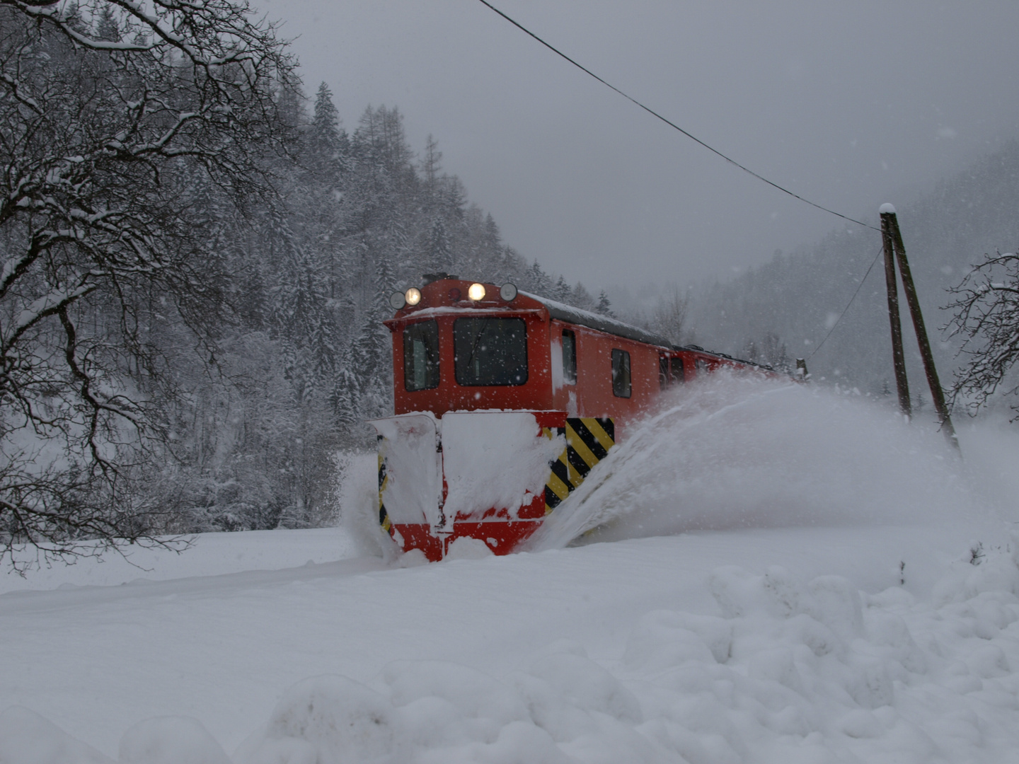 Winterdienst auf der Ybbstalbahn