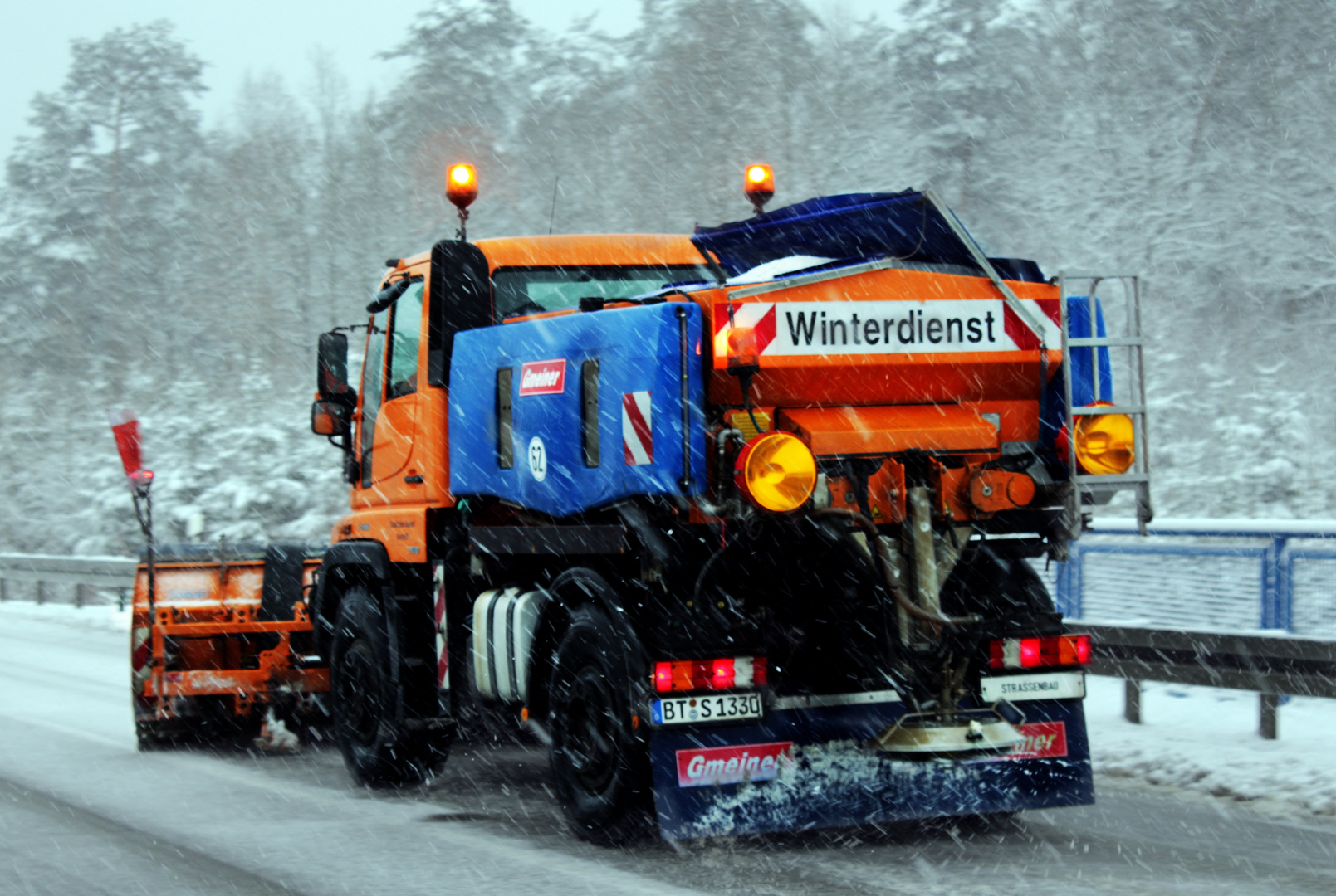 Winterdienst im Einsatz