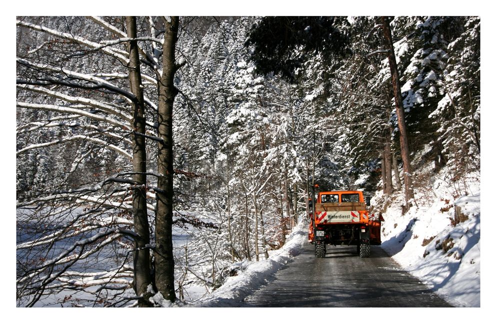 Winterdienst in Einsatz