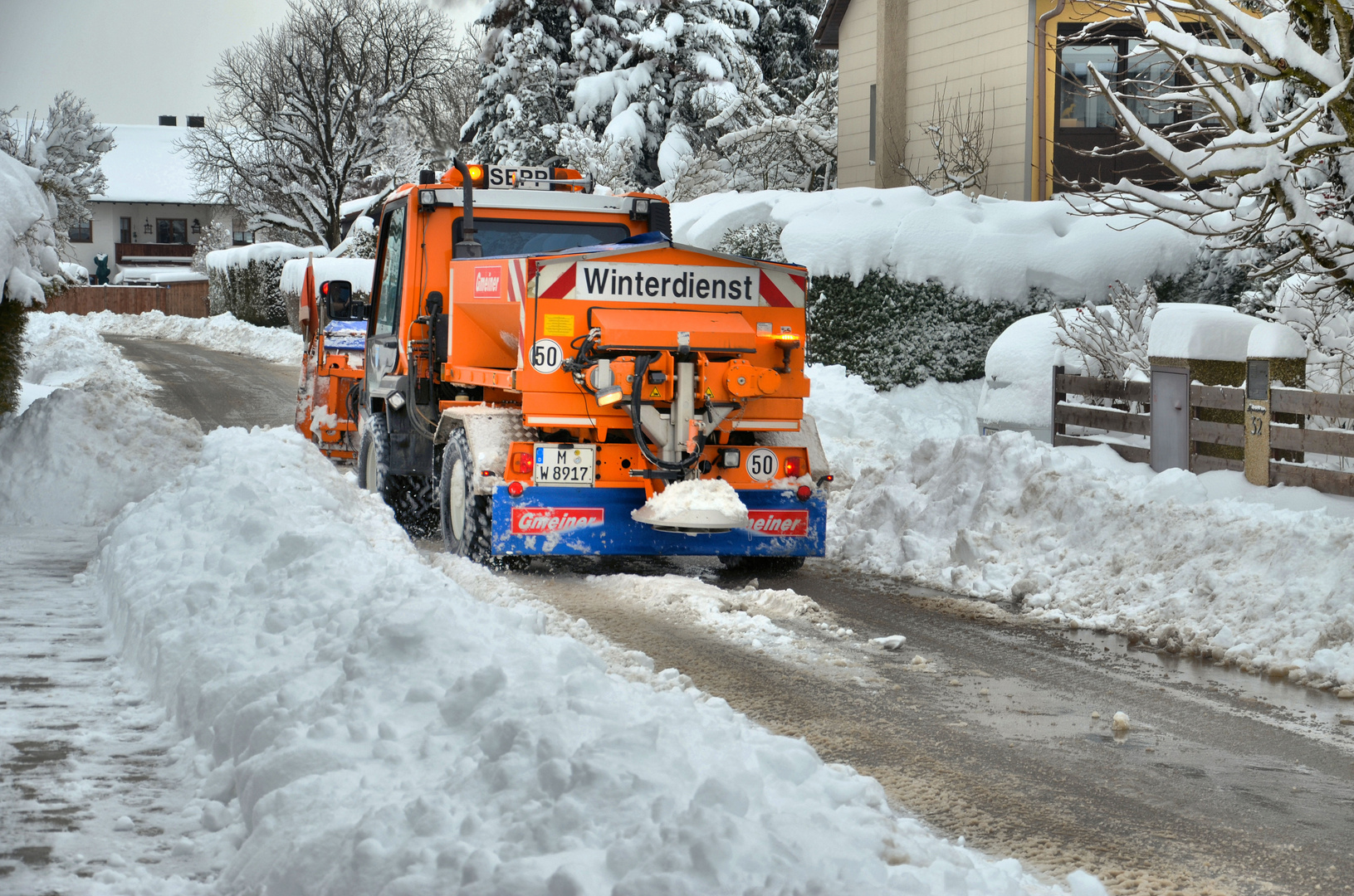 Winterdienst-Sepp - immer im Einsatz