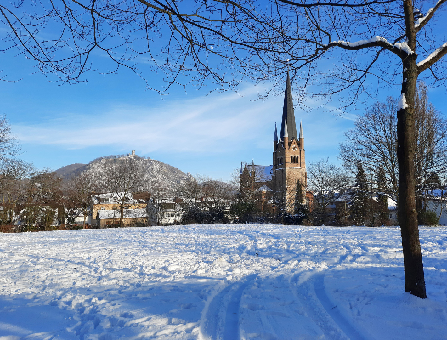 Wintereinbruch 2024 im Rheinland